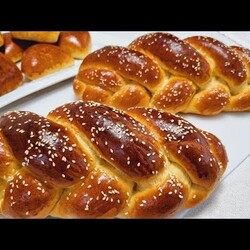 Плетёнки на сдобном тесте / Braids on sweet dough