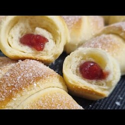 СУПЕР ТЕСТО для рогаликов. Нежнейшее песочно дрожжевое тесто.