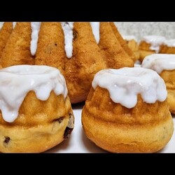 Ромовые бабки, можно и на пасхальные праздники.Пасхальная выпечка.