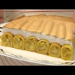 " ЯБЛОЧНЫЙ СОЛОЖЕНИК ", десерт украинской кухни на Масленицу/Apple Solozhnik