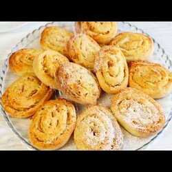 Пачка творога и 20 минут!Вкуснейшие творожные улитки с яблоком / Мягкое домашнее печенье