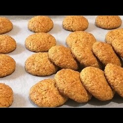 Вкуснее чем в магазине. ОВСЯНОЕ ПЕЧЕНЬЕ с орехами./Oatmeal cookies