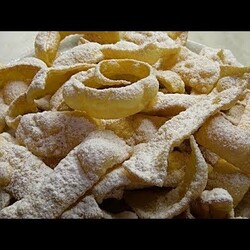 Хворост. Самый простой, домашний рецепт.