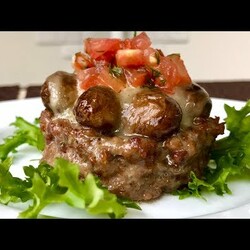 Ольга Матвей | Мясные Корзиночки с Грибами под Горячим Сыром - Нереально ВКУСНО