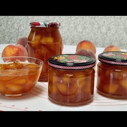 Янтарное ВАРЕНЬЕ И ДЖЕМ ИЗ ПЕРСИКОВ или абрикосов/Amber jam from peaches or apricots