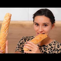 ВОДА + МУКА! Французский багет - очень вкусный простой домашний ХЛЕБ!