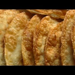 Домашние чебуреки на заварном тесте/Homemade pasties on choux pastry