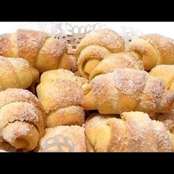 Рогалики на творожном тесте / Bagels on cottage cheese dough