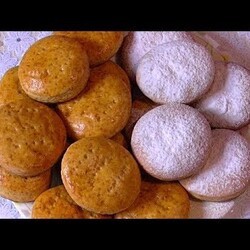 Коржики на сметане. Быстрая выпечка.