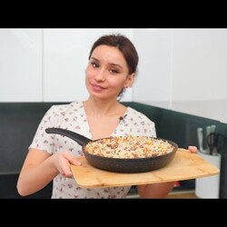 ПЛОВ для ленивых - минимум грязной посуды! Все в одной сковороде! Рис с фаршем на обед или ужин!