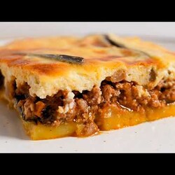 Это ШЕДЕВР из ФАРША и БАКЛАЖАНОВ! Греческая мусака! Вкуснейший обед или ужин