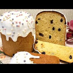Домашняя, сдобная, ароматная Паска.