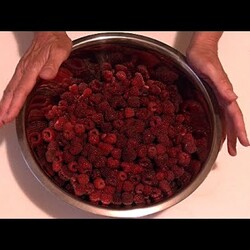 Малиновое варенье,сохраняем витамины/Raspberry jam, retain vitamins.