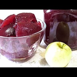 ЯБЛОЧНО - МАЛИНОВОЕ ПОВИДЛО. Заготовки в этом году.