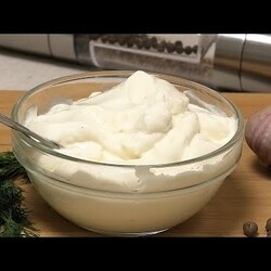 Вкусно и безопасно, МАЙОНЕЗ БЕЗ ЯИЦ /Homemade mayonnaise without eggs, with milk