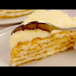 БЕЗ ДУХОВКИ. Обалденный торт ПЛОМБИР.