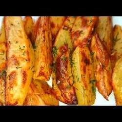 Запеченный картофель с румяной корочкой. Райское наслаждение