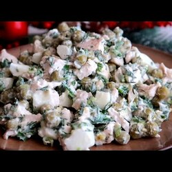 ЕШЬ и ХУДЕЙ! Белковый салат на ужин. ПП рецепты