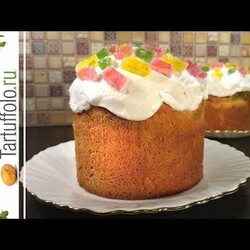 Пасхальный КУЛИЧ на КЕФИРЕ. Удачный рецепт!