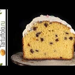 Добрый КУЛИЧ. Самый Быстрый, Нежный и Очень вкусный! Без дрожжей!