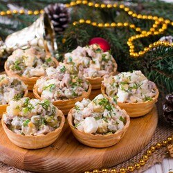 Закуска в тарталетках «Мемфис» | Меню недели