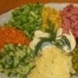 Салат "Восьмое чудо" - рецепт с фото на Повар.ру