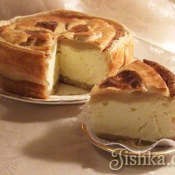 Творожно-яичный пирог