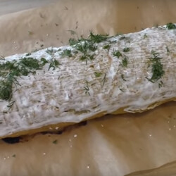 Большой драник с мясом в духовке - Лучшие рецепты