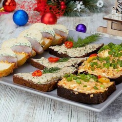 Праздничные закуски для Рождественского стола: яркие и простые - Лучшие рецепты
