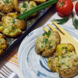 Мятый картофель, запеченный в духовке: отличное блюдо для поднятия настроения - Лучшие рецепты