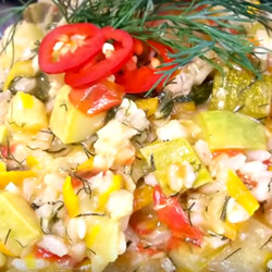 Кабачковое рагу: вкусное овощное блюдо (готовим в мультиварке) - Лучшие рецепты