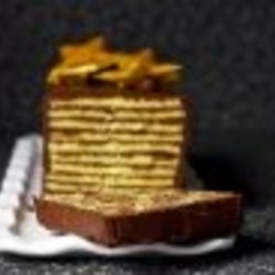 Венгерский торт Добош - пошаговый рецепт с фото на Повар.ру