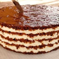 Обалденный торт без выпечки "Тающая Загадка"