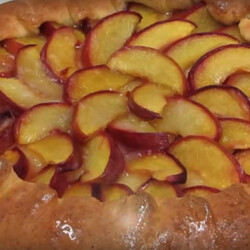 Фруктовый пирог на творожном тесте - Лучшие рецепты