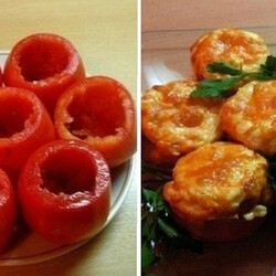 Помидоры, фаршированные курицей: горячее блюдо для любого меню - Лучшие рецепты