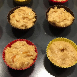 Кексы с хурмой. Рецепт