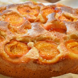 Сочный абрикосовый пирог - Лучшие рецепты