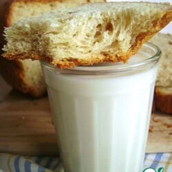 Хлеб с гороховой мукой и луком