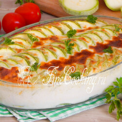 Запеканка из кабачков в духовке