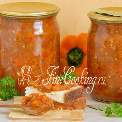 Овощная икра на зиму