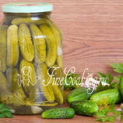 Маринованные огурцы на зиму без стерилизации