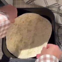 Завтрак на мексиканской лепешке