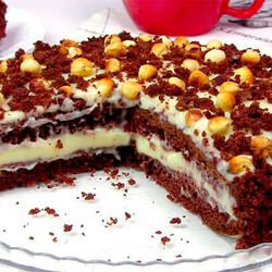 Торт «Фантазия». Готовится быстро и просто - Дачный участок - медиаплатформа МирТесен