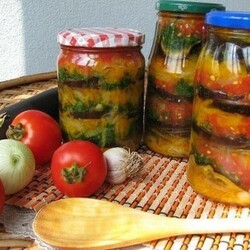 Баклажаны в медовом маринаде - Скатерть-Самобранка - медиаплатформа МирТесен