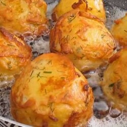 Картофель в кляре