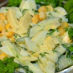 Можно каждый день готовить! Любимый салат без мяса! А заправка какая аппетитная! - Скатерть-Самобранка - медиаплатформа МирТесен