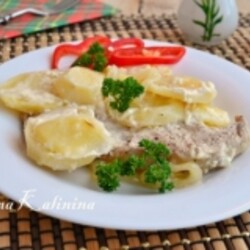 Свинина с картошкой в фольге в духовке