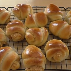 Булочки с арахисом