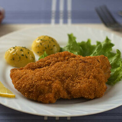 Очень сочный шницель из свинины