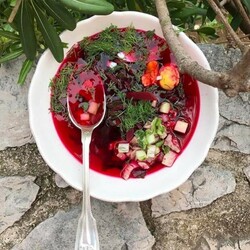 Cвекольник или холодный борщ